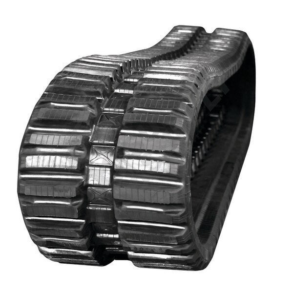 B320X86X53 Rubber Track with Multi-Bar Tread Pattern