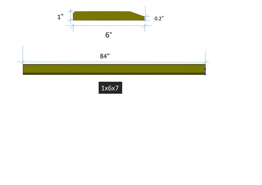 1 X 6 X 7 | Caterpillar Cutting Edges