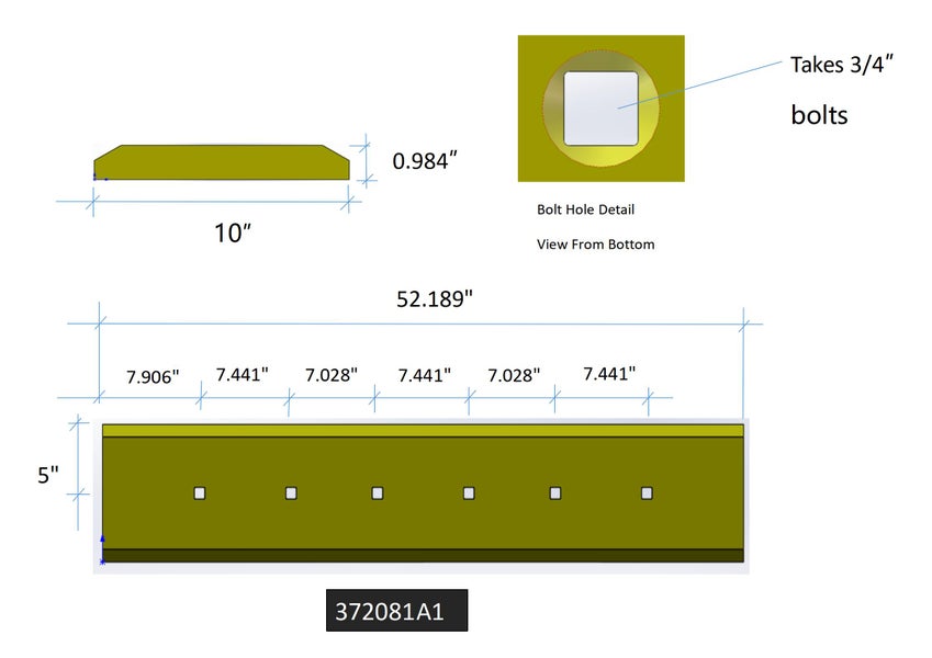 372081A1 | Case Cutting Edges-52.13" LONG