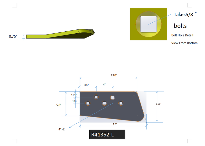 R41352 | Case End Bits