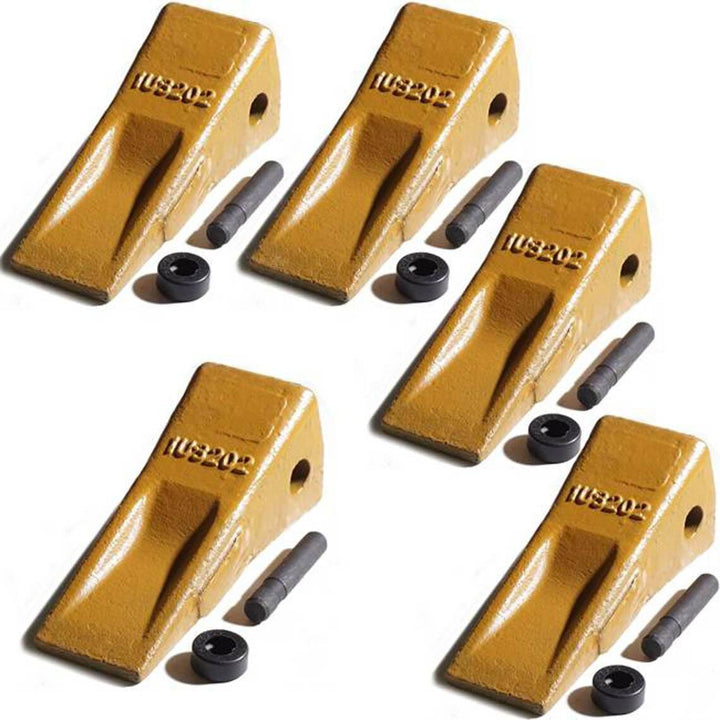 1U3202 5 PACK | Caterpillar 5 Packs of Bucket Teeth